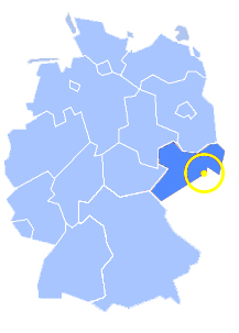 Computerschulung Dresden – Karte Sachsen Schulungsorte