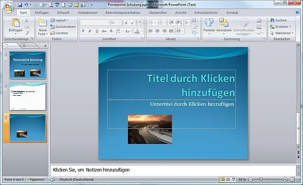 Computerschulung Dresden – Microsoft PowerPoint Microsoft PowerPoint